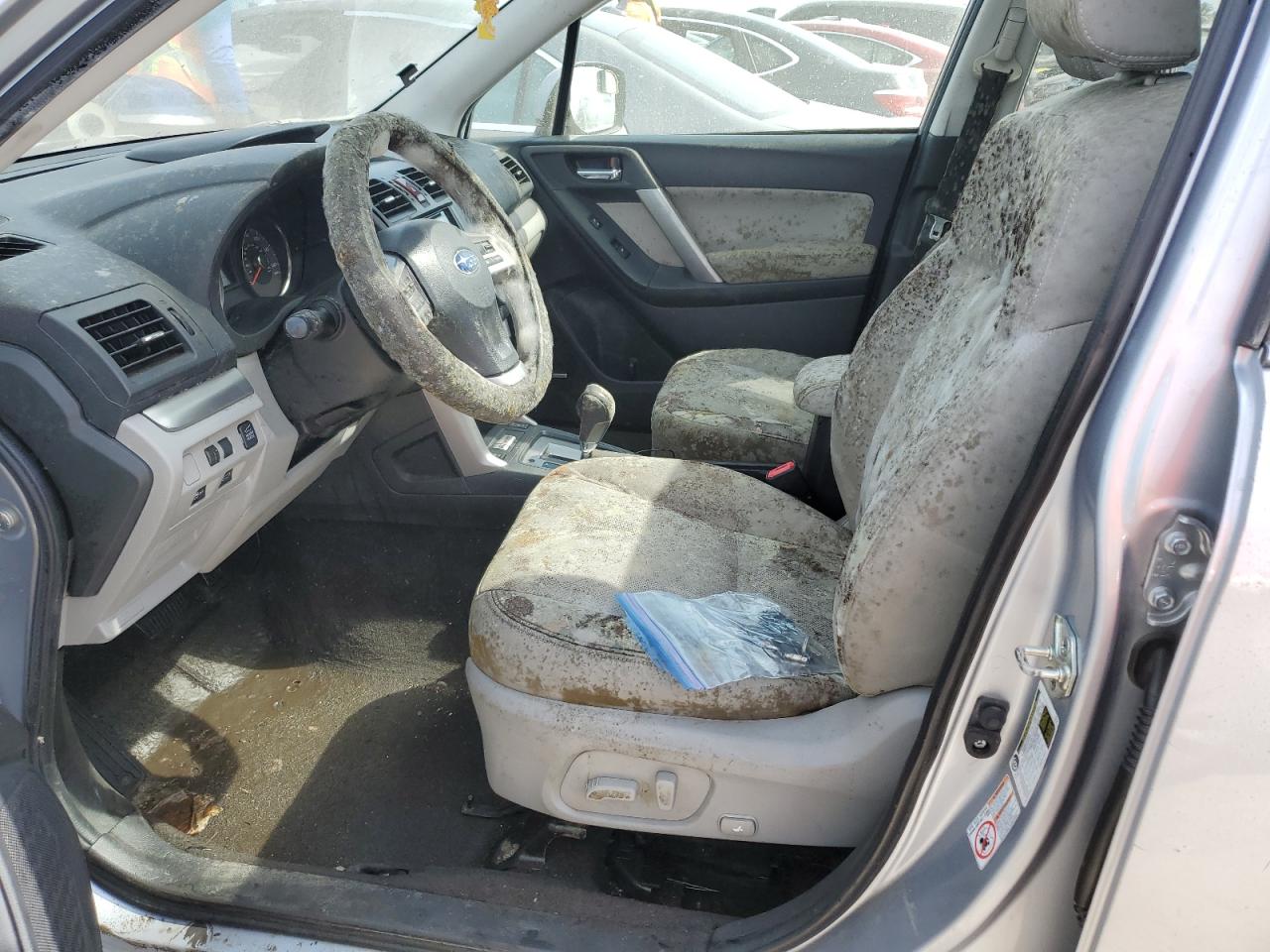 2015 Subaru Forester VIN JF2SJARC6FH818224 Copart auction photo, water/flood damage thumbnail 7