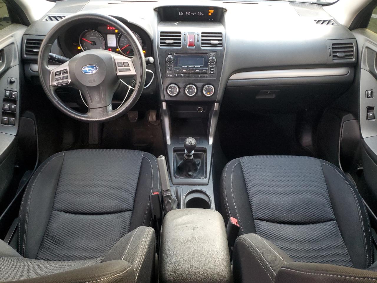 2014 Subaru Forester VIN JF2SJAAC7EG420245 Copart auction photo, front end / hail damage thumbnail 8