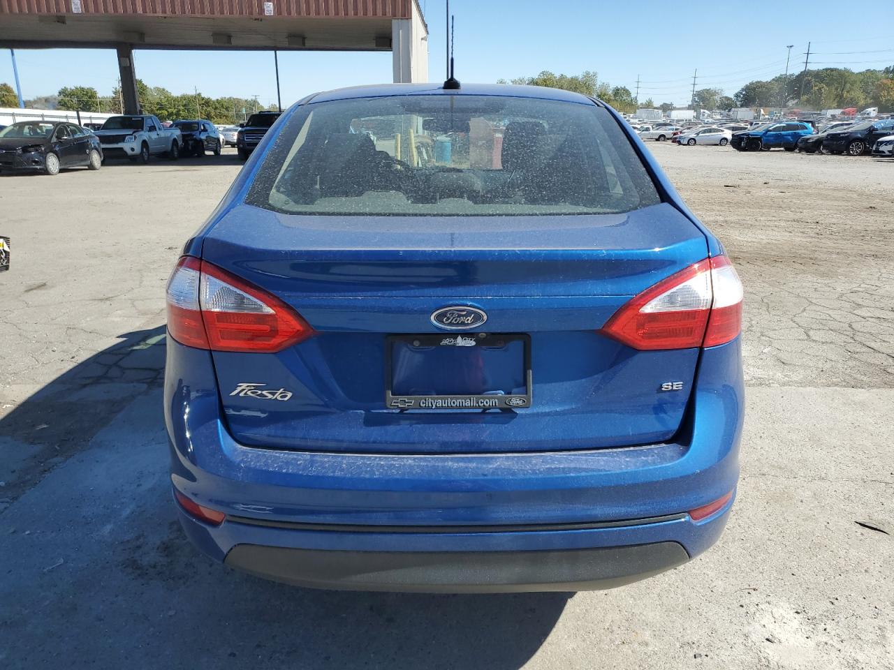 2018 Ford Fiesta VIN 3FADP4BJ0JM138961 Copart auction photo, mechanical / front end damage thumbnail 6