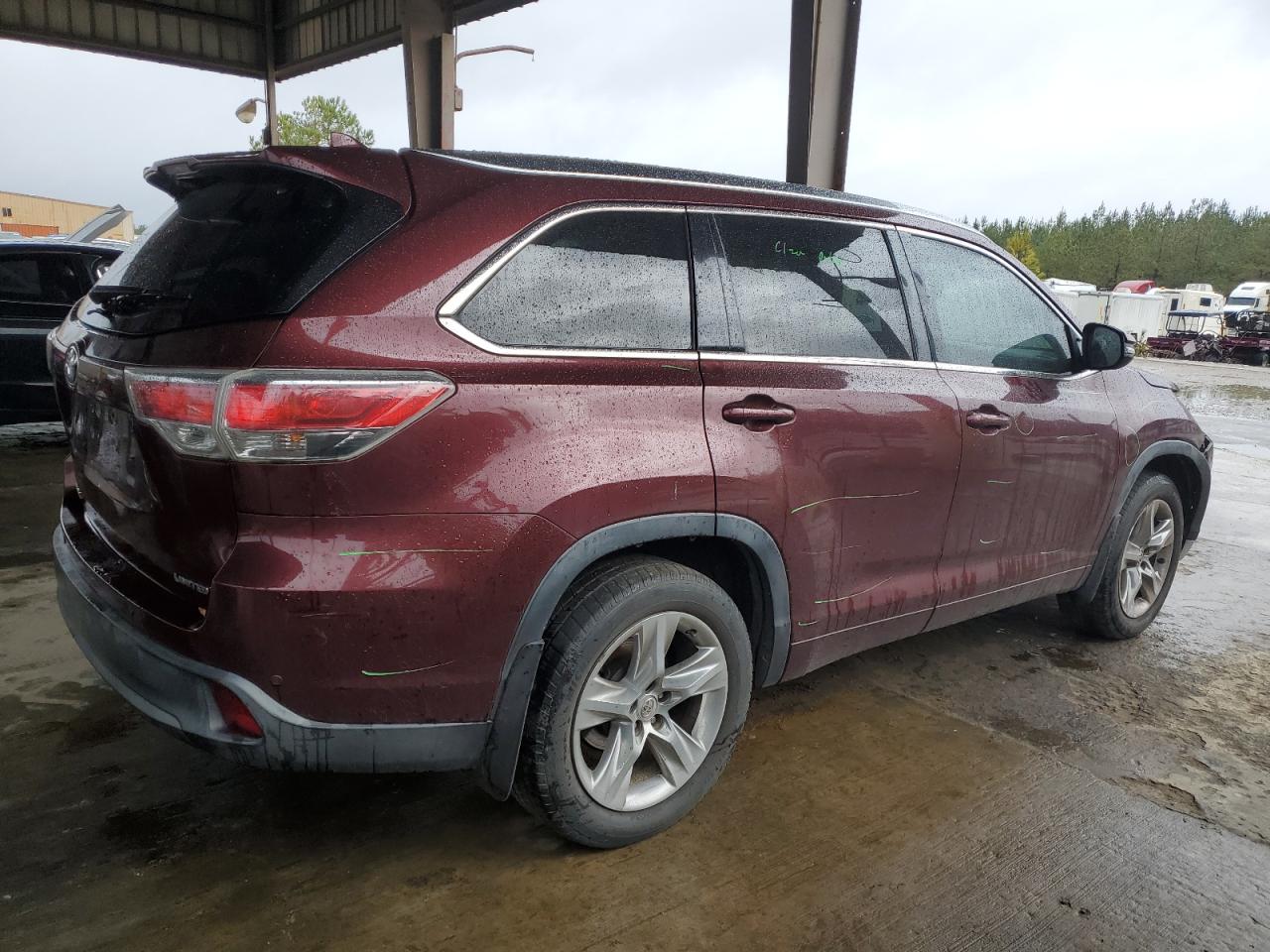 2014 Toyota Highlander VIN 5TDYKRFH6ES026623 Copart auction photo, front end damage thumbnail 3