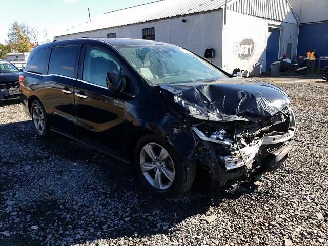 2018 Honda Odyssey VIN 5FNRL6H79JB025615 Copart auction photo, front end / side damage thumbnail 15
