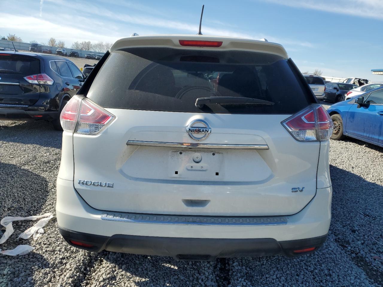 2016 Nissan Rogue VIN KNMAT2MTXGP662309 Copart auction photo, front end / minor dent/scratches damage thumbnail 6