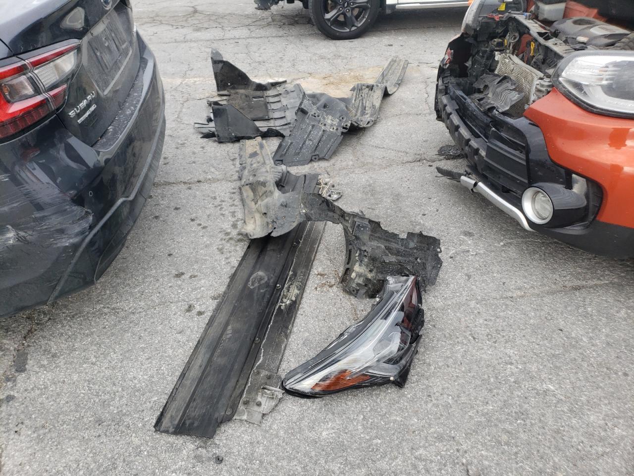 2024 Subaru Legacy VIN 4S3BWAN63R3017932 Copart auction photo, front end / side damage thumbnail 12
