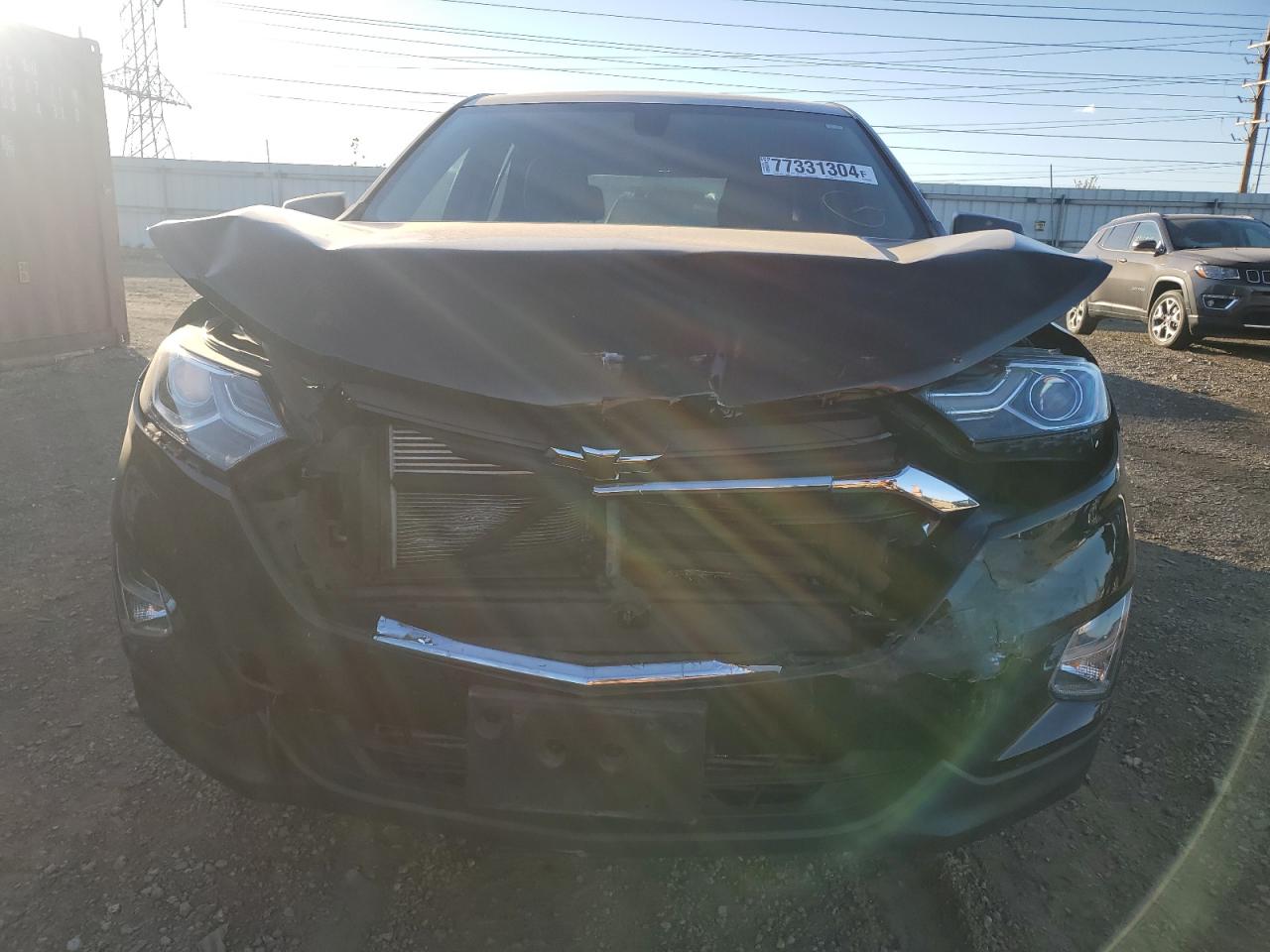 2018 Chevrolet Equinox VIN 2GNAXHEV5J6175962 Copart auction photo, front end / minor dent/scratches damage thumbnail 5