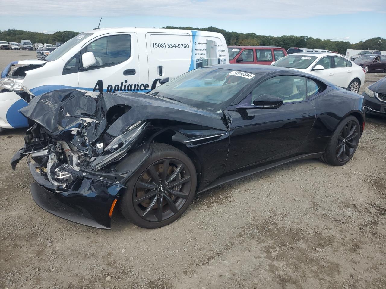 2017 Aston Martin DB11 VIN SCFRMFAV5HGL02557 - Copart auction photo