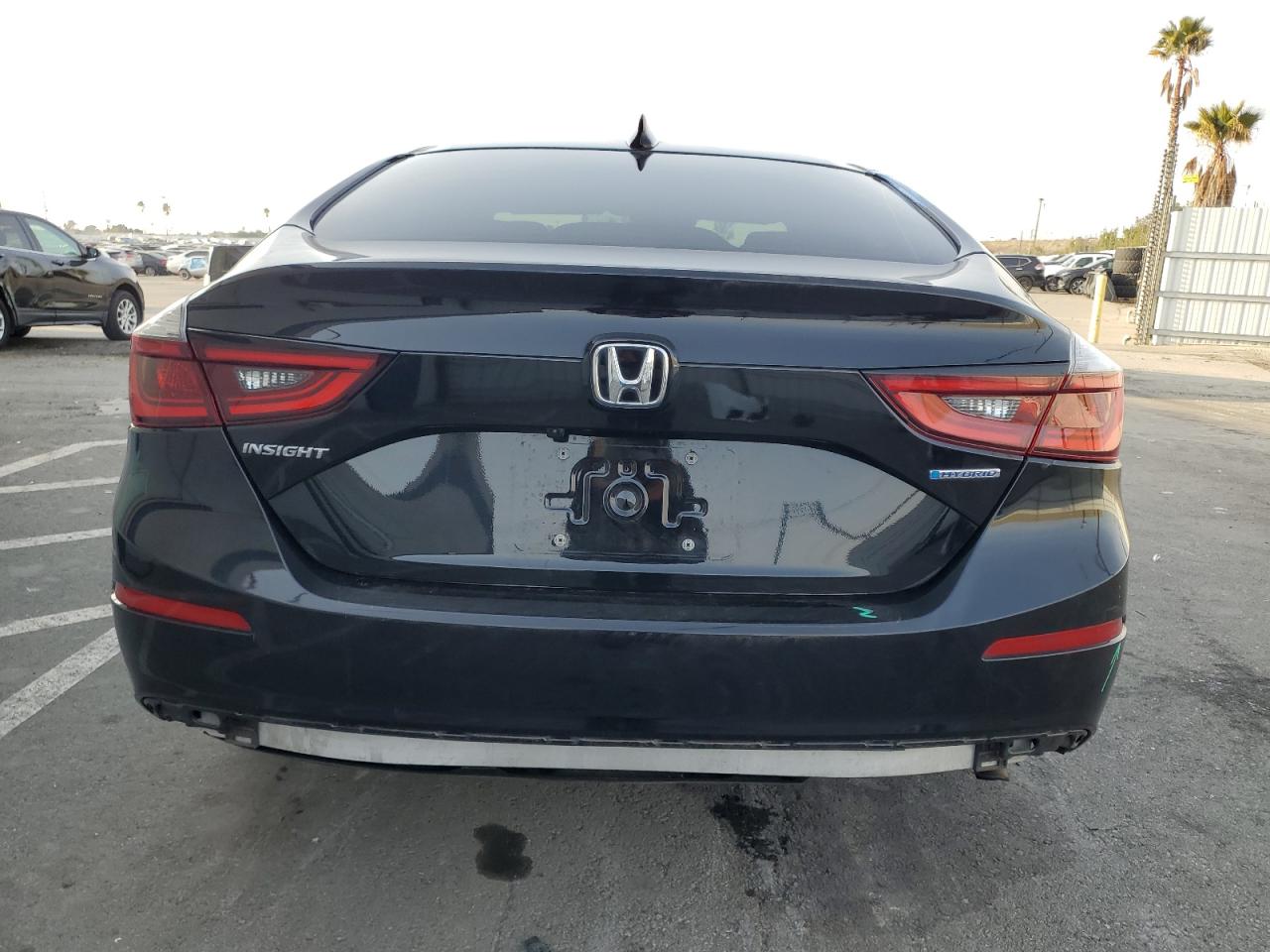 2019 Honda Insight VIN 19XZE4F58KE011101 Copart auction photo, side / rear end damage thumbnail 6