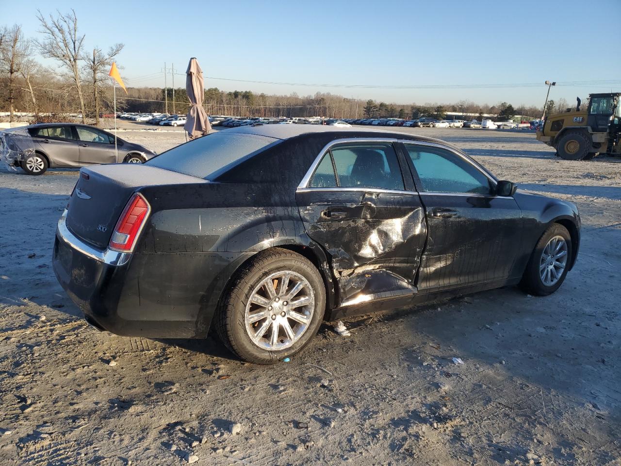 2014 Chrysler 300 VIN 2C3CCAAG5EH339978 Copart auction photo, side damage thumbnail 3