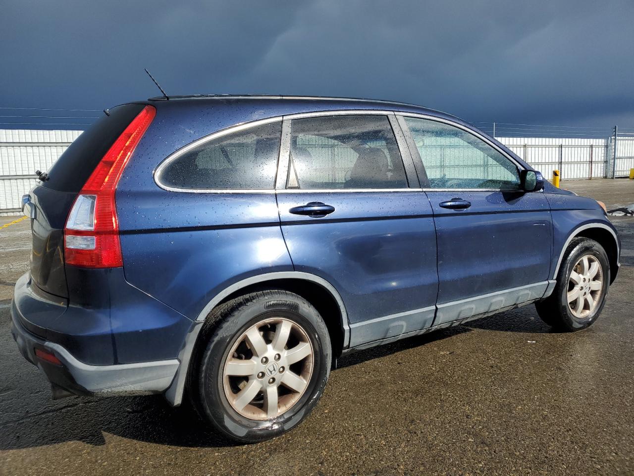 2007 Honda CR-V VIN JHLRE48797C120344 Copart auction photo, rear end damage thumbnail 3