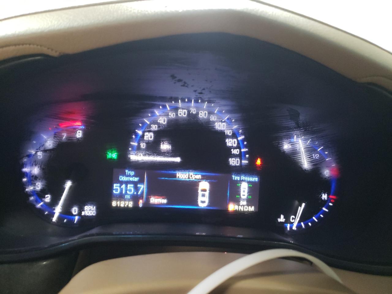2015 Cadillac CTS VIN 1G6AX5SX4F0114053 Copart auction photo, rear end damage thumbnail 9