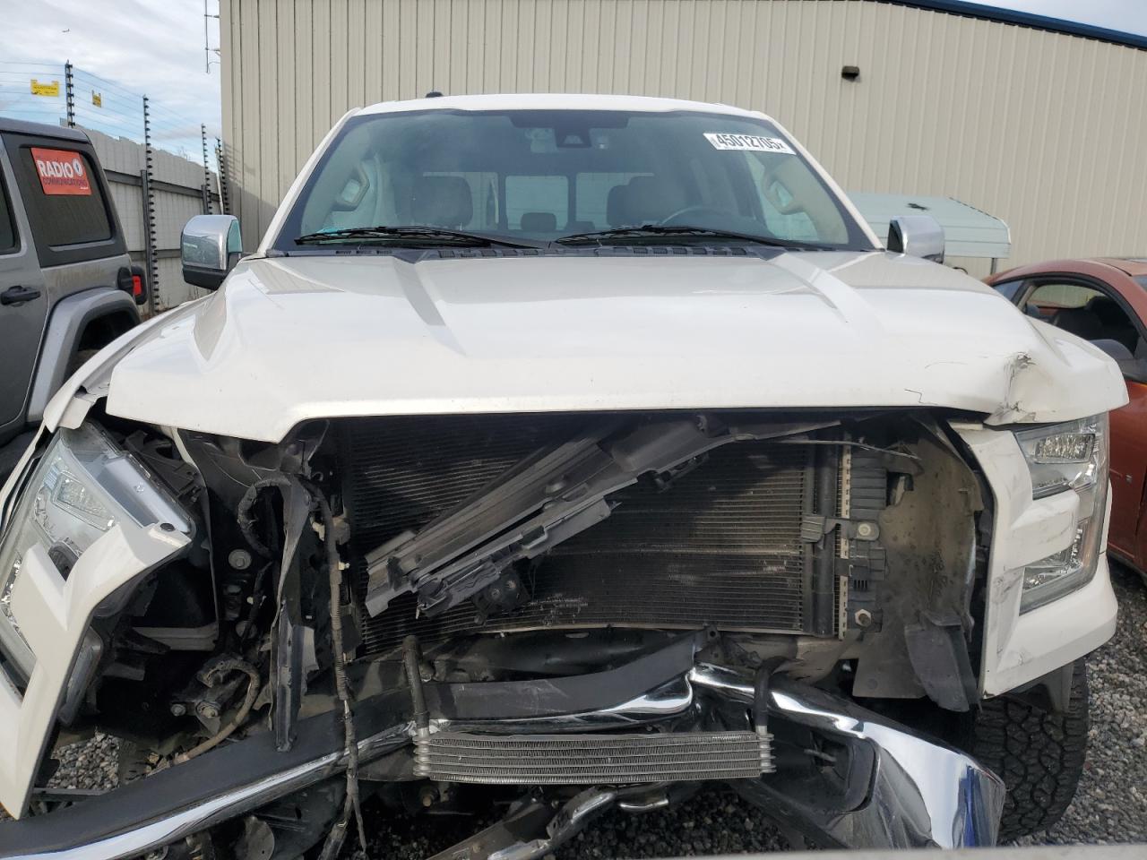 2015 Ford F-150 VIN 1FTEW1EFXFFA53544 Copart auction photo, front end damage thumbnail 5