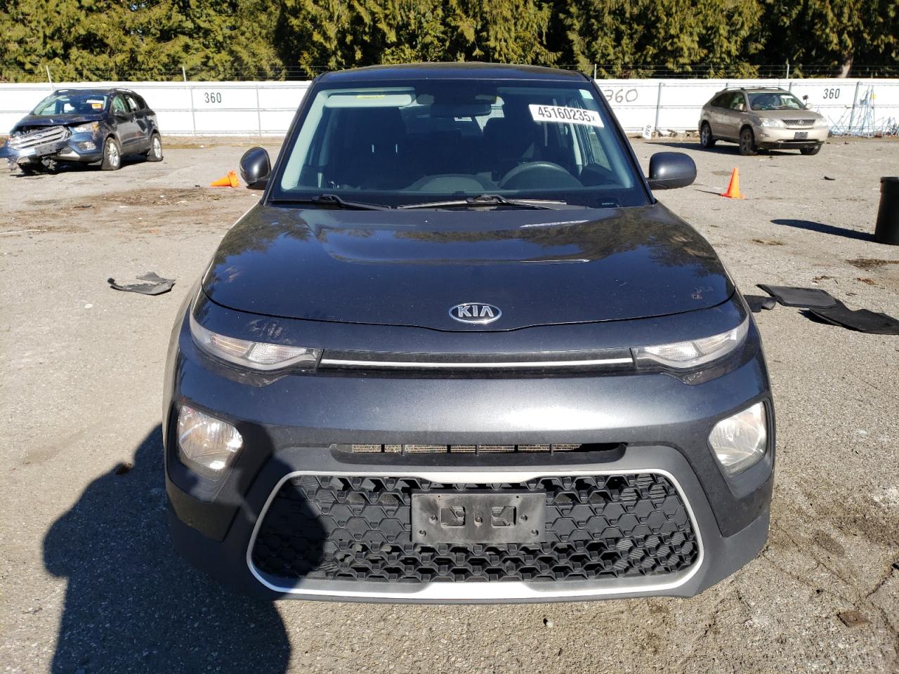 2020 KIA Soul VIN KNDJ23AUXL7101270 Copart auction photo, rear end damage thumbnail 5