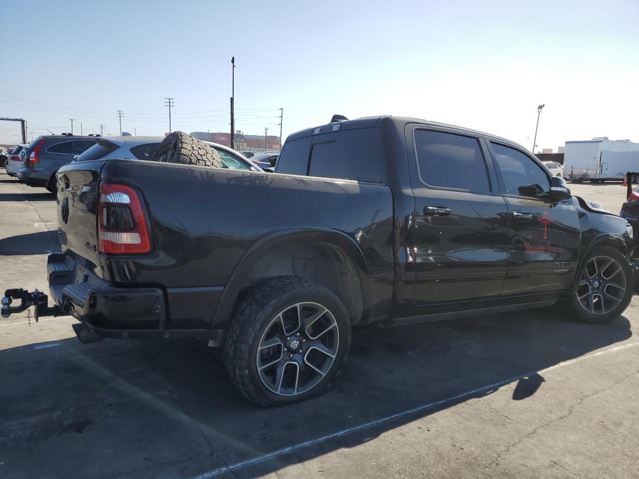 2019 RAM 1500 VIN 1C6SRFHT6KN566564 Copart auction photo, front end / undercarriage damage thumbnail 3