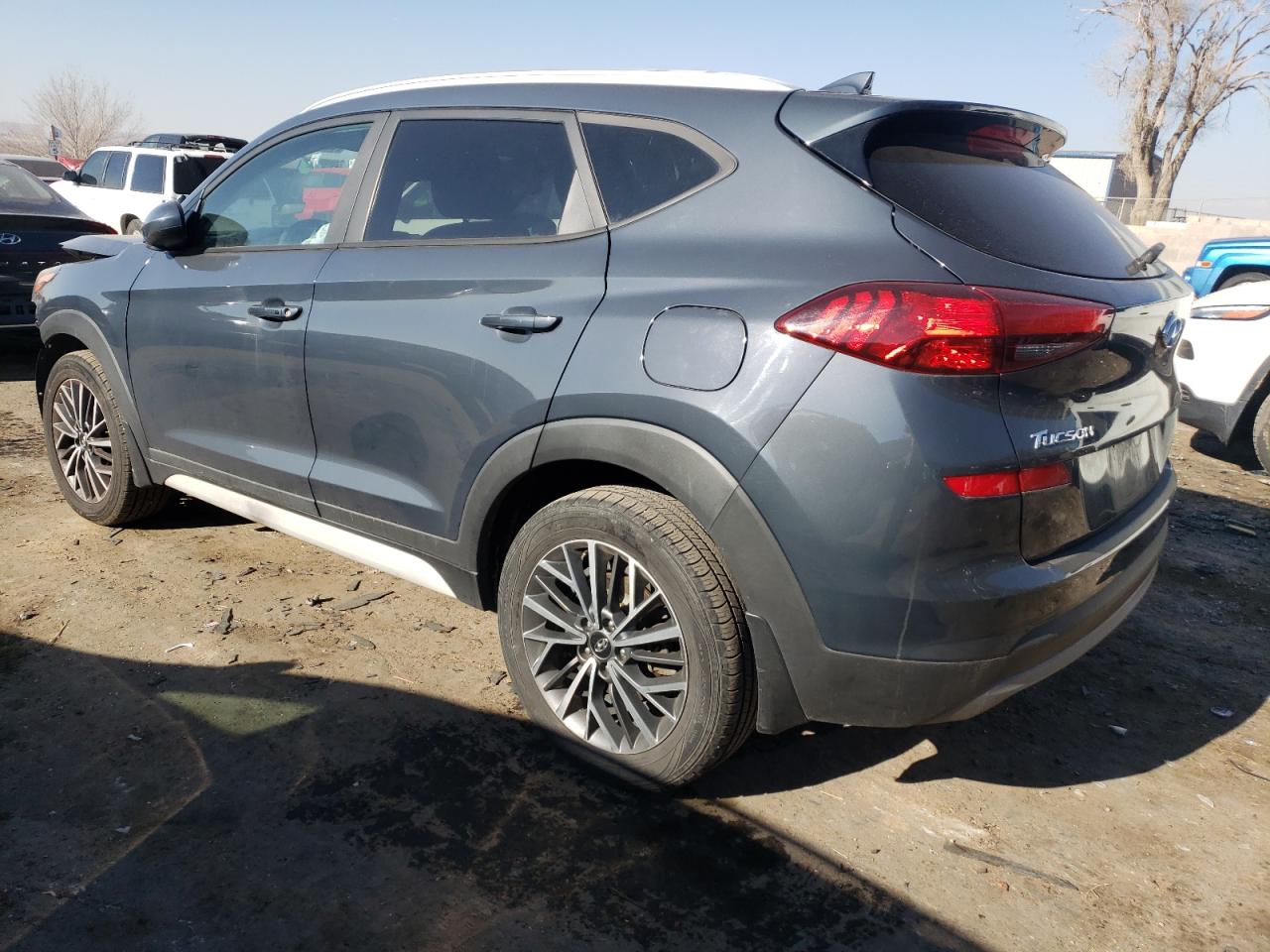 2020 Hyundai Tucson VIN KM8J33AL2LU137858 Copart auction photo, front end damage thumbnail 2