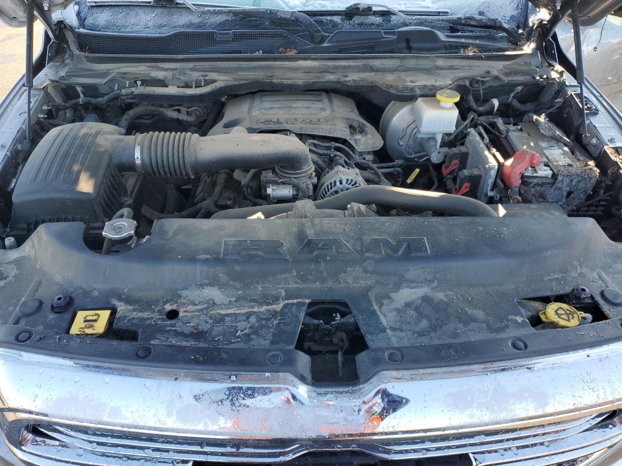 2019 RAM 1500 VIN 1C6SRFJT1KN786771 Copart auction photo, side / rear end damage thumbnail 11
