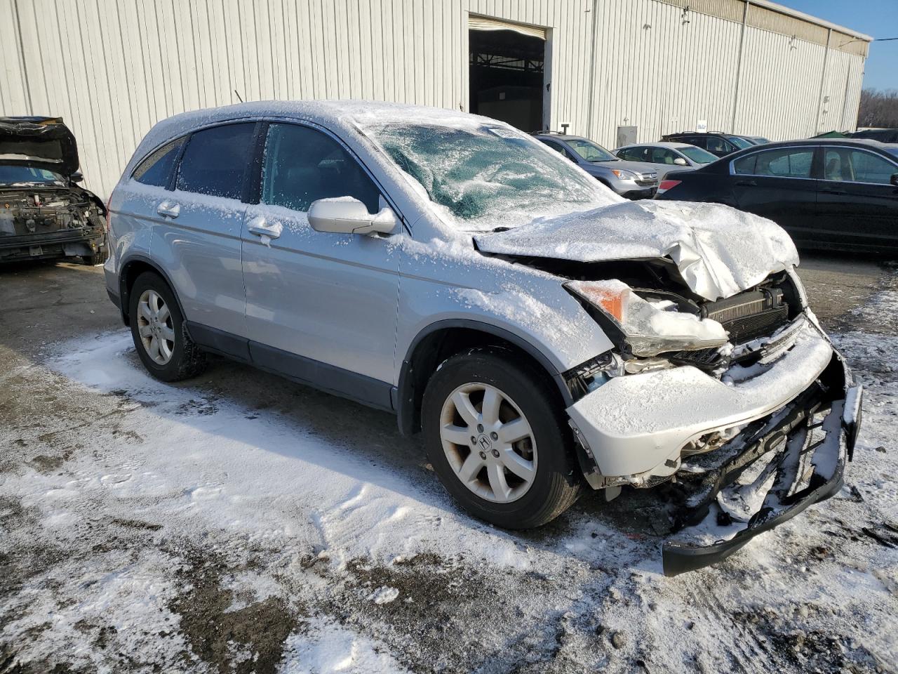 2009 Honda CR-V VIN 5J6RE48749L003927 Copart auction photo, front end damage thumbnail 4