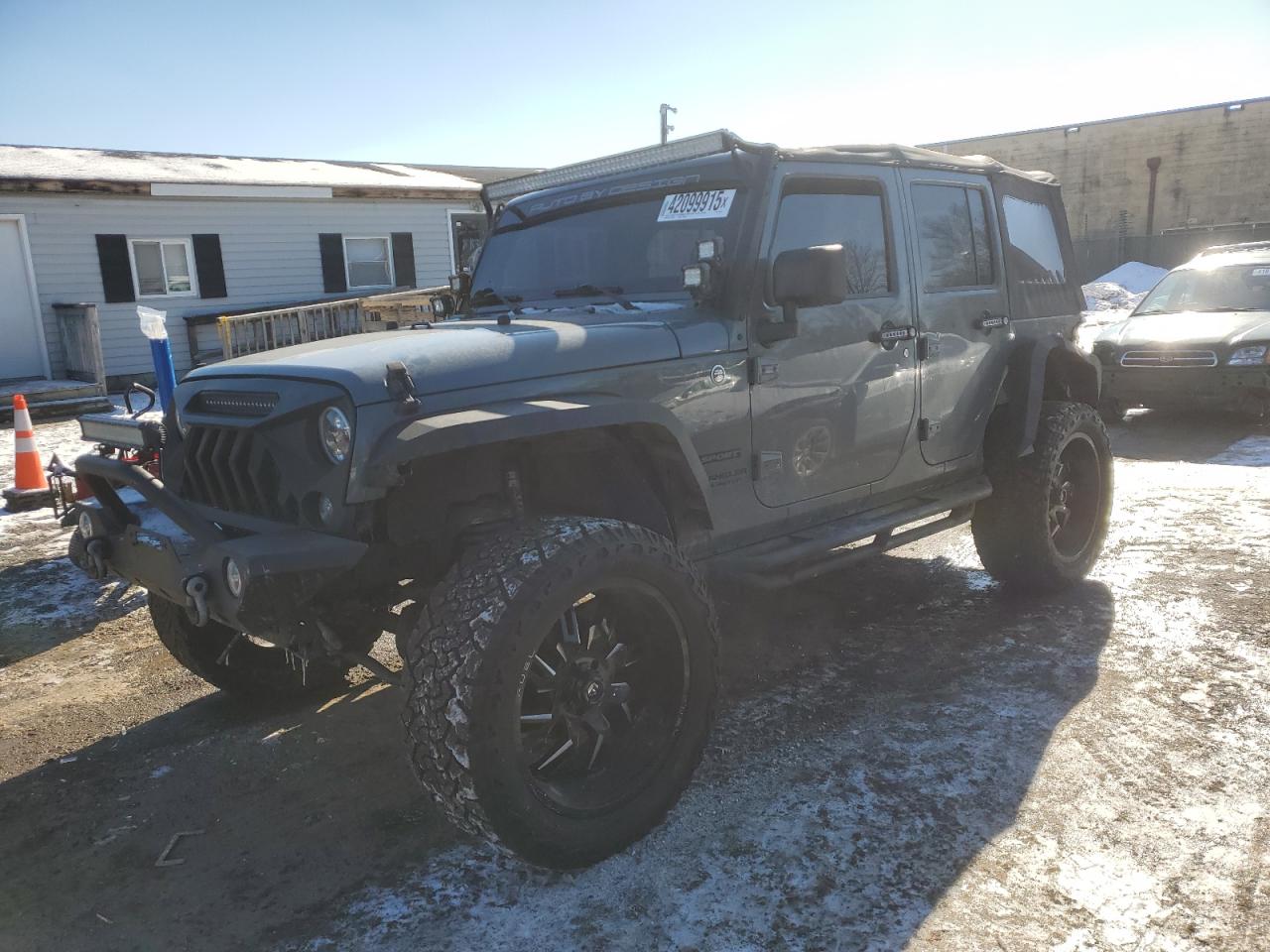 2014 Jeep Wrangler VIN 1C4BJWDG7EL284426