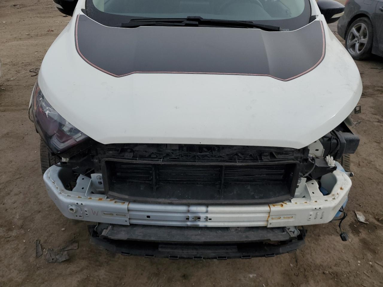 2019 Ford EcoSport VIN MAJ6S3JL6KC285289 Copart auction photo, side / front end damage thumbnail 12
