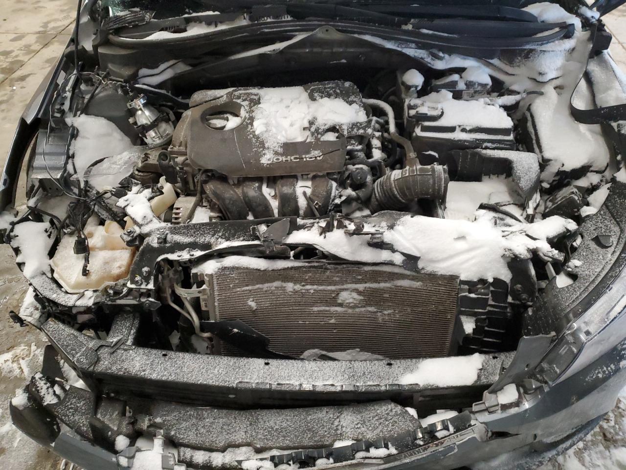 2018 KIA Forte VIN 3KPFL4A78JE178218 Copart auction photo, front end damage thumbnail 11