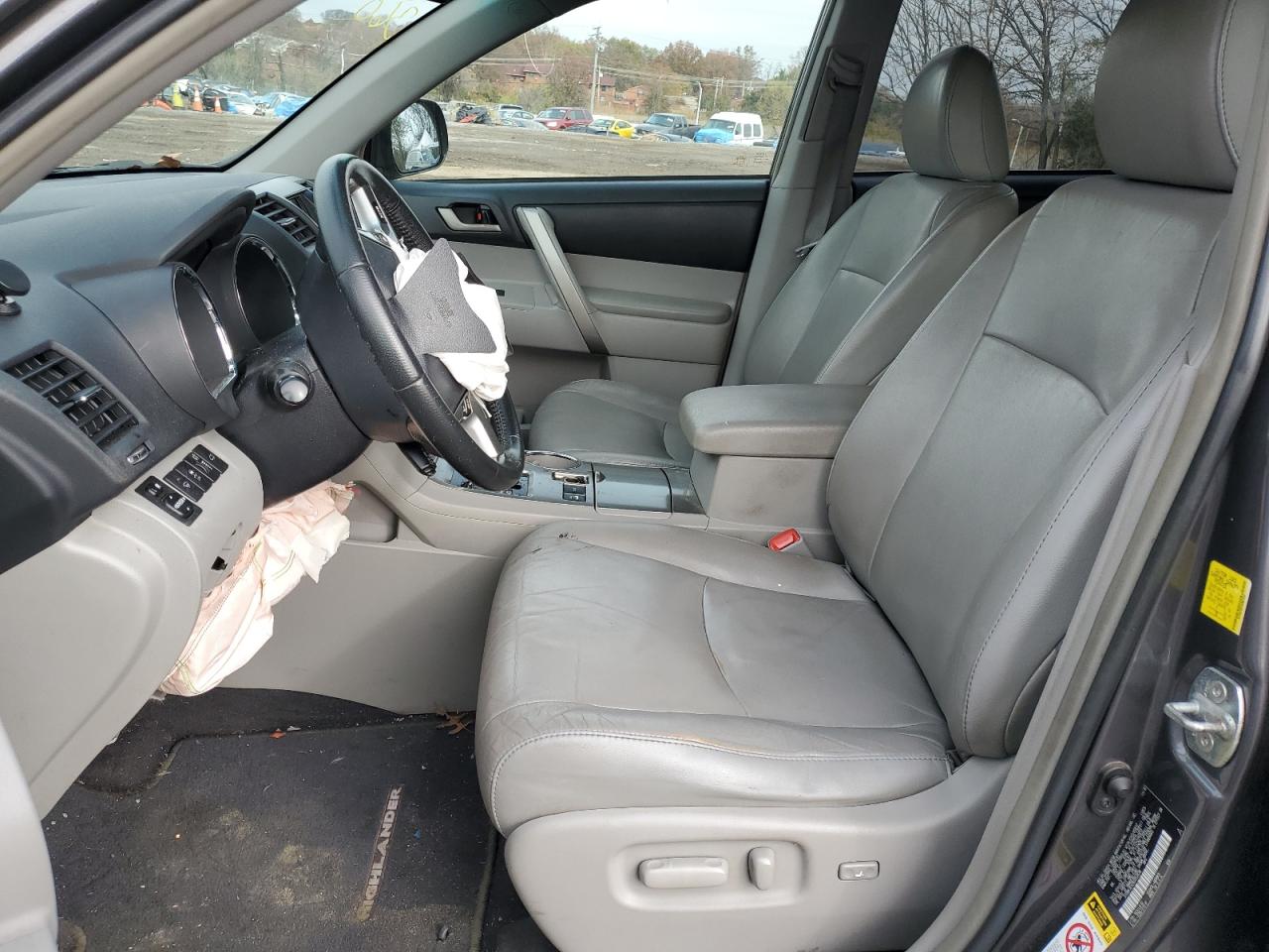 2011 Toyota Highlander VIN 5TDBK3EH2BS052636 Copart auction photo, front end / undercarriage damage thumbnail 7