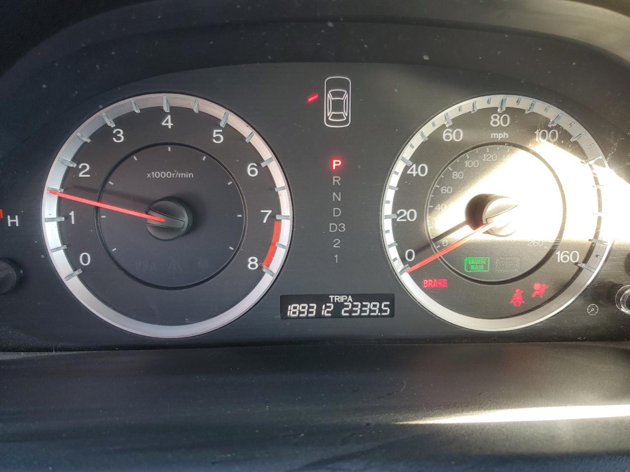 2009 Honda Accord VIN 1HGCP26889A131106 Copart auction photo, side damage thumbnail 9