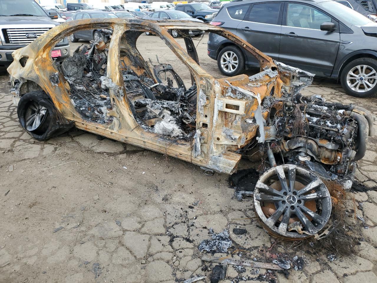 2016 Mercedes-Benz S-klasse VIN WDDUG8FB5GA214125 Copart auction photo, burn / missing/altered vin damage thumbnail 4