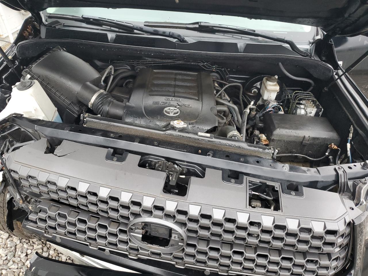 2019 Toyota Tundra VIN 5TFDY5F14KX808952 Copart auction photo, front end damage thumbnail 11