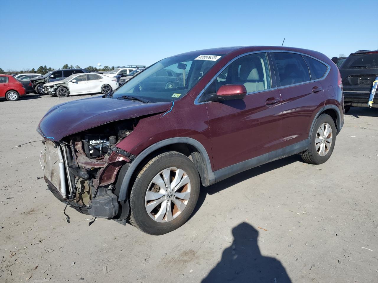 2014 Honda CR-V VIN 5J6RM3H55EL034755