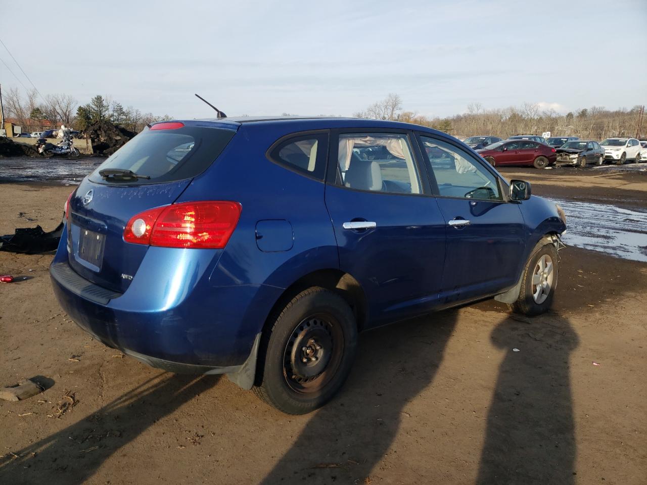 2010 Nissan Rogue VIN JN8AS5MV5AW138959 Copart auction photo, front end damage thumbnail 3
