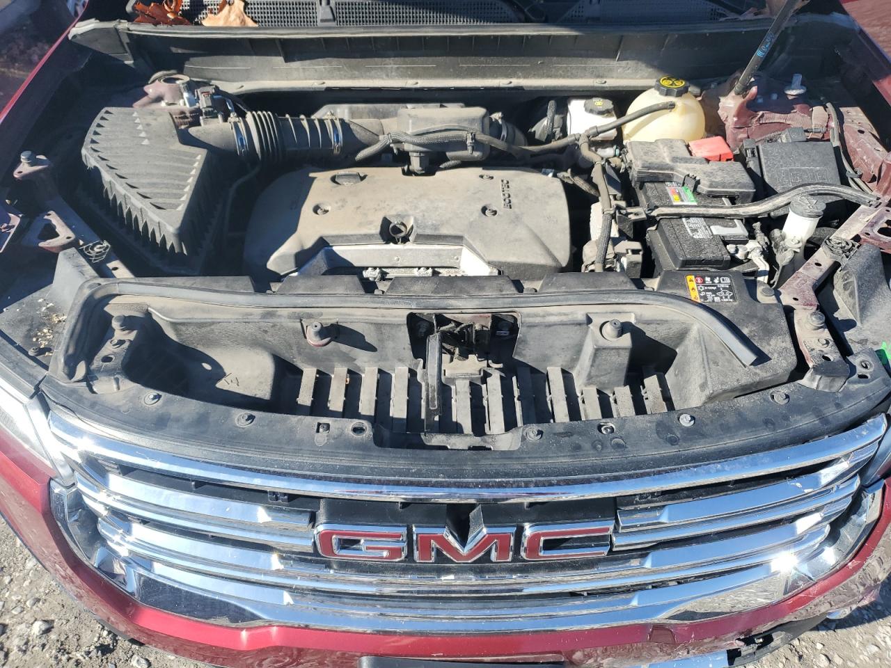 2020 GMC Acadia VIN 1GKKNKLAXLZ204190 Copart auction photo, front end damage thumbnail 12