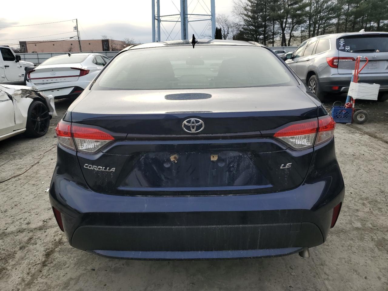 2021 Toyota Corolla VIN JTDEPMAE7MJ138587 Copart auction photo, front end damage thumbnail 6