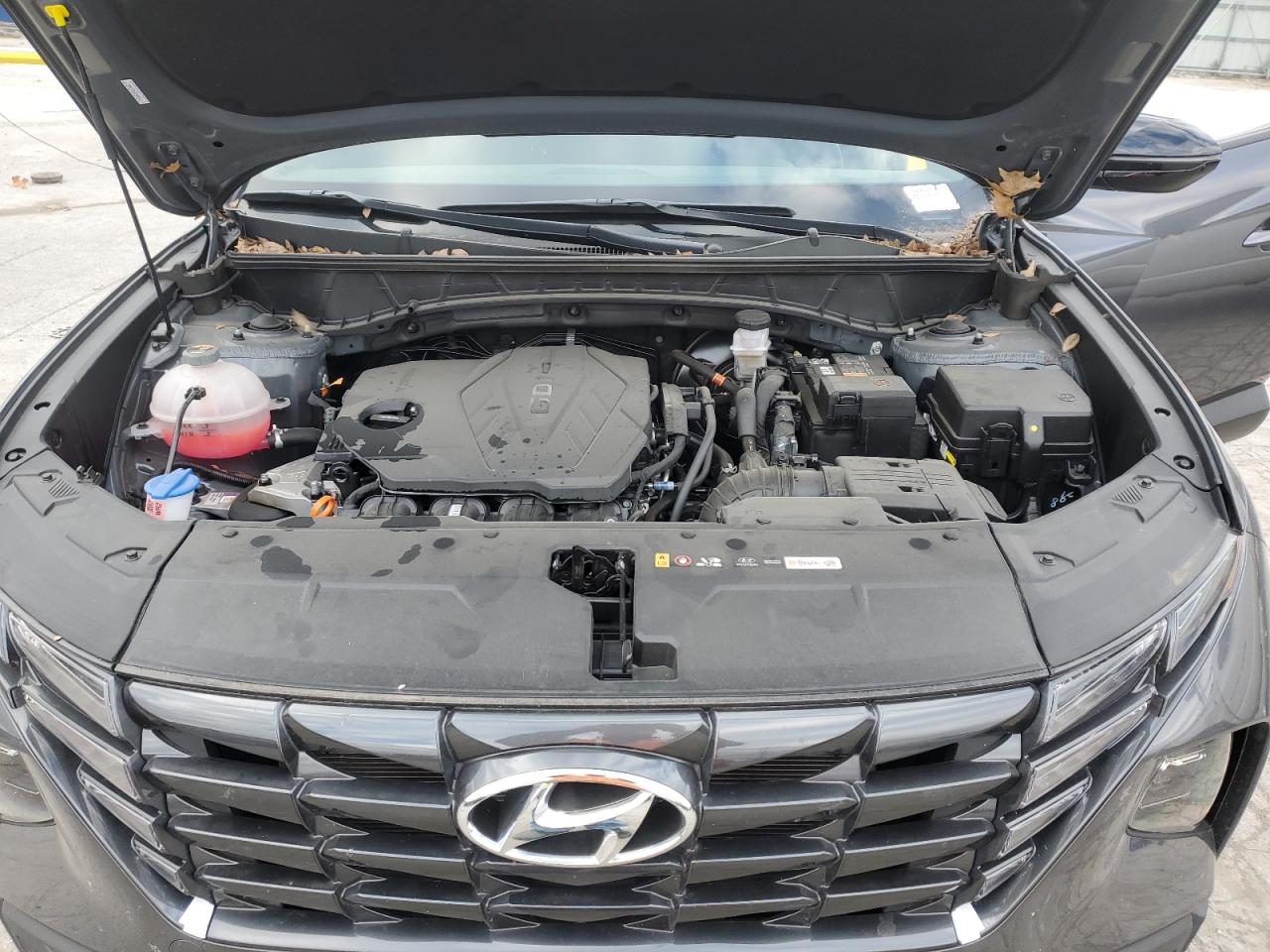 2024 Hyundai Tucson VIN KM8JFCDE3RU282517 Copart auction photo, all over damage thumbnail 12