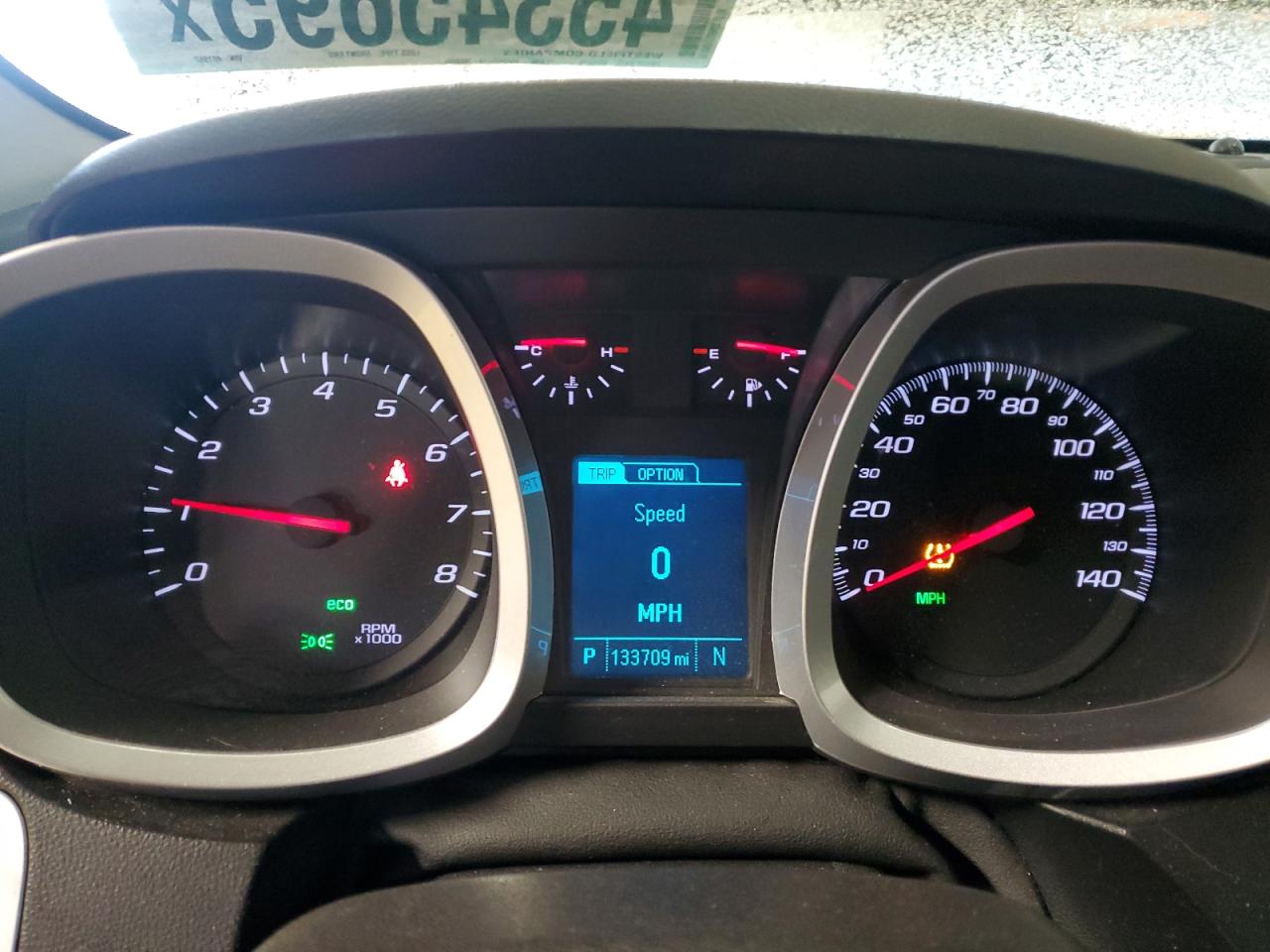 2015 Chevrolet Equinox VIN 2GNALBEK8F6401952 Copart auction photo, front end / undercarriage damage thumbnail 9