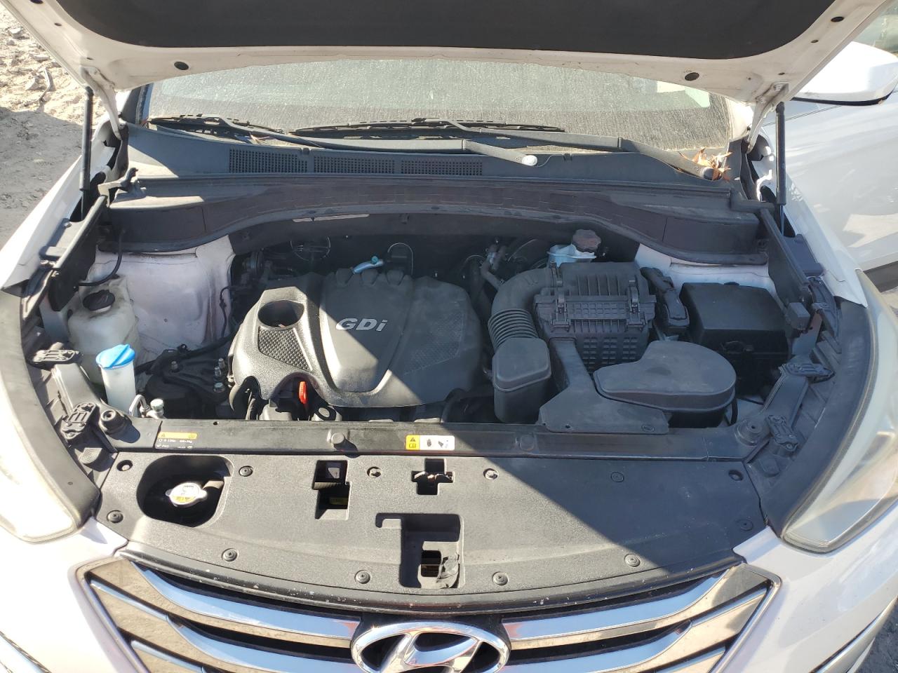 2014 Hyundai Santa Fe VIN 5XYZU3LB8EG149848 Copart auction photo, mechanical damage thumbnail 12
