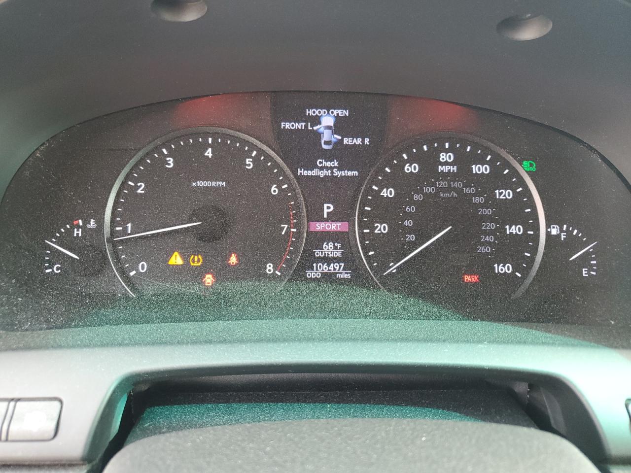 2014 Lexus LS VIN JTHBL5EF7E5131865 Copart auction photo, front end damage thumbnail 9