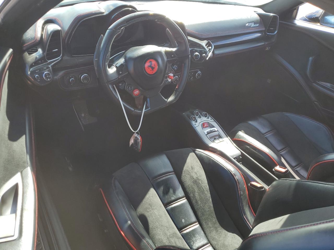 2014 Ferrari 458 VIN ZFF68NHA9E0203538 Copart auction photo, water/flood damage thumbnail 8