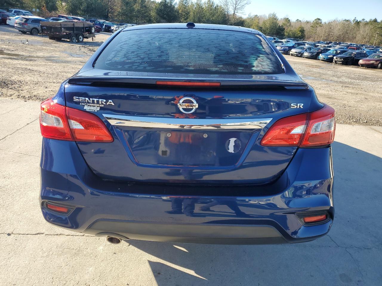 2016 Nissan Sentra VIN 3N1AB7APXGY298739 Copart auction photo, side / rear end damage thumbnail 6