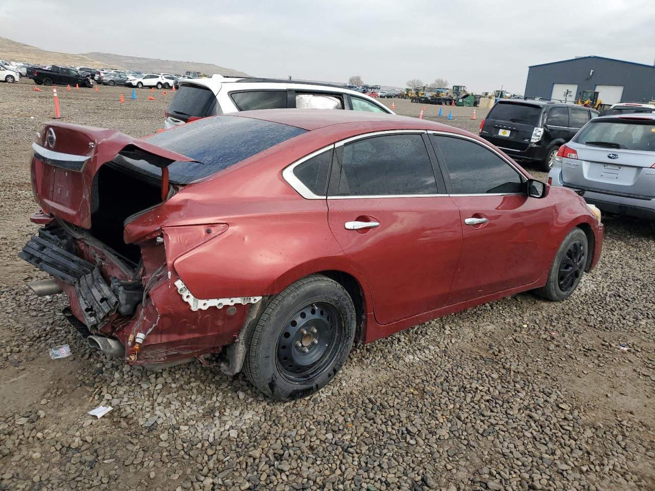 2015 Nissan Altima VIN 1N4AL3AP9FC297243 Copart auction photo, front end / rear end damage thumbnail 3