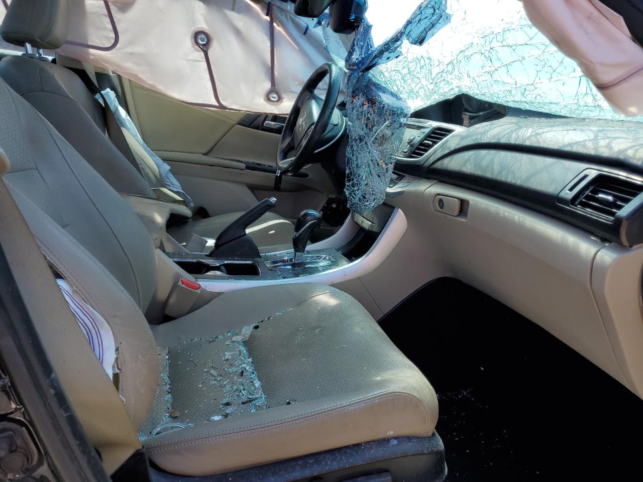 2013 Honda Accord VIN 1HGCR2F85DA251187 Copart auction photo, rollover damage thumbnail 7