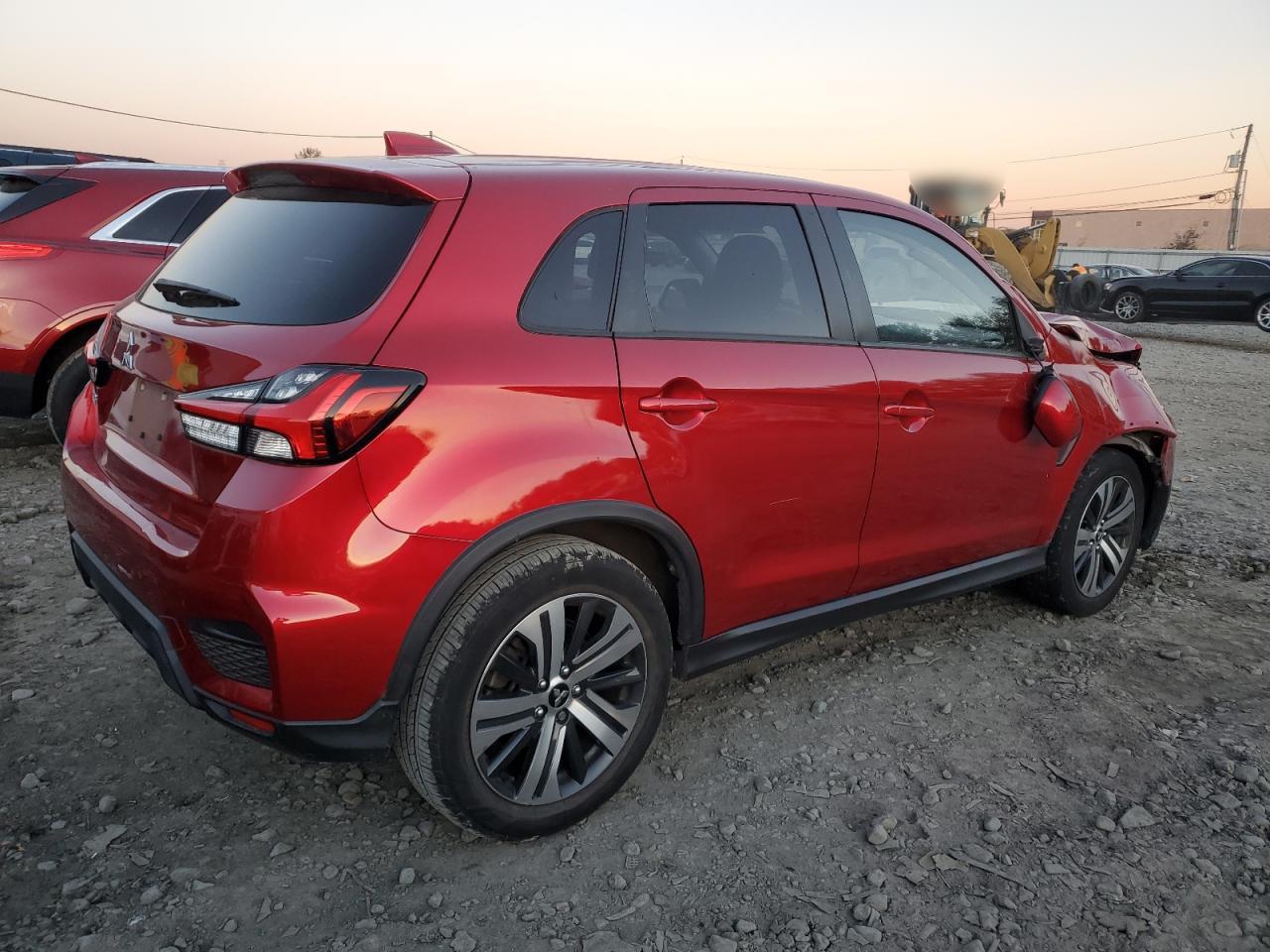2020 Mitsubishi Outlander VIN JA4AP3AU1LU010997 Copart auction photo, front end damage thumbnail 3
