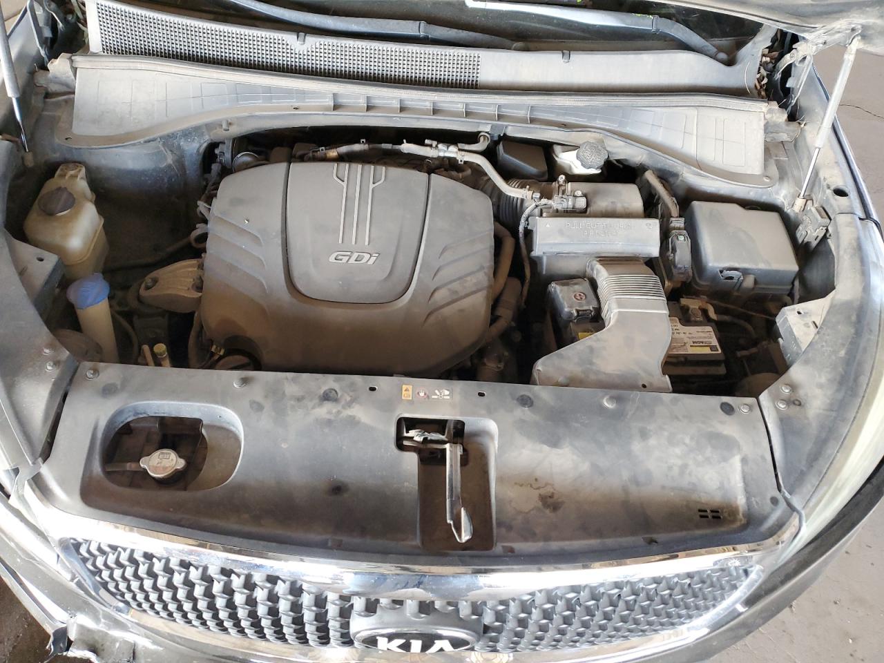 2017 KIA Sorento VIN 5XYPGDA57HG220558 Copart auction photo, all over damage thumbnail 12