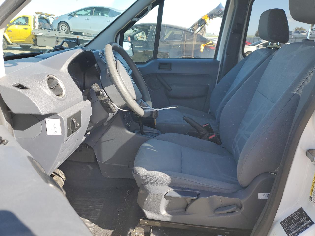 2013 Ford Transit VIN NM0LS6BN7DT164642 Copart auction photo, front end / side damage thumbnail 7