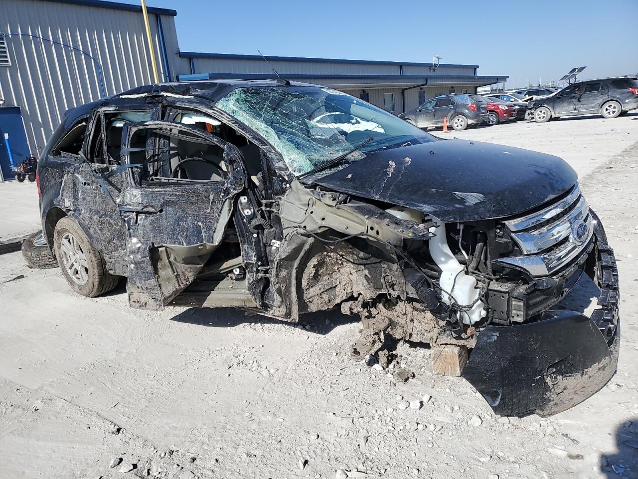 2012 Ford Edge VIN 2FMDK3GC2CBA42567 Copart auction photo, side / front end damage thumbnail 4