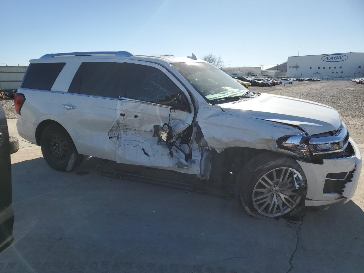 2023 Ford Expedition VIN 1FMJU1M83PEA01148 Copart auction photo, side / undercarriage damage thumbnail 4