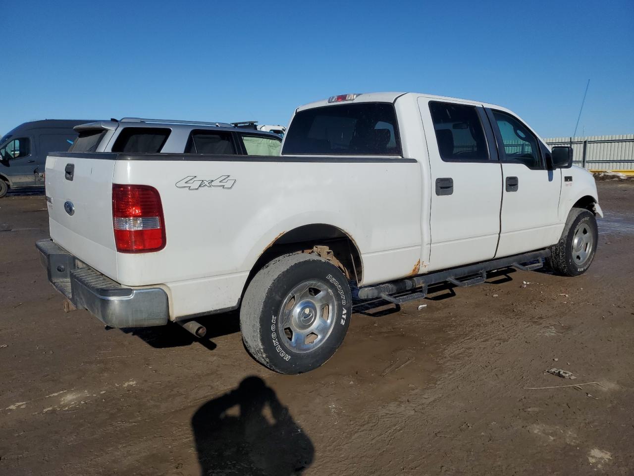 2007 Ford F-150 VIN 1FTPW14VX7KC30281 Copart auction photo, front end damage thumbnail 3