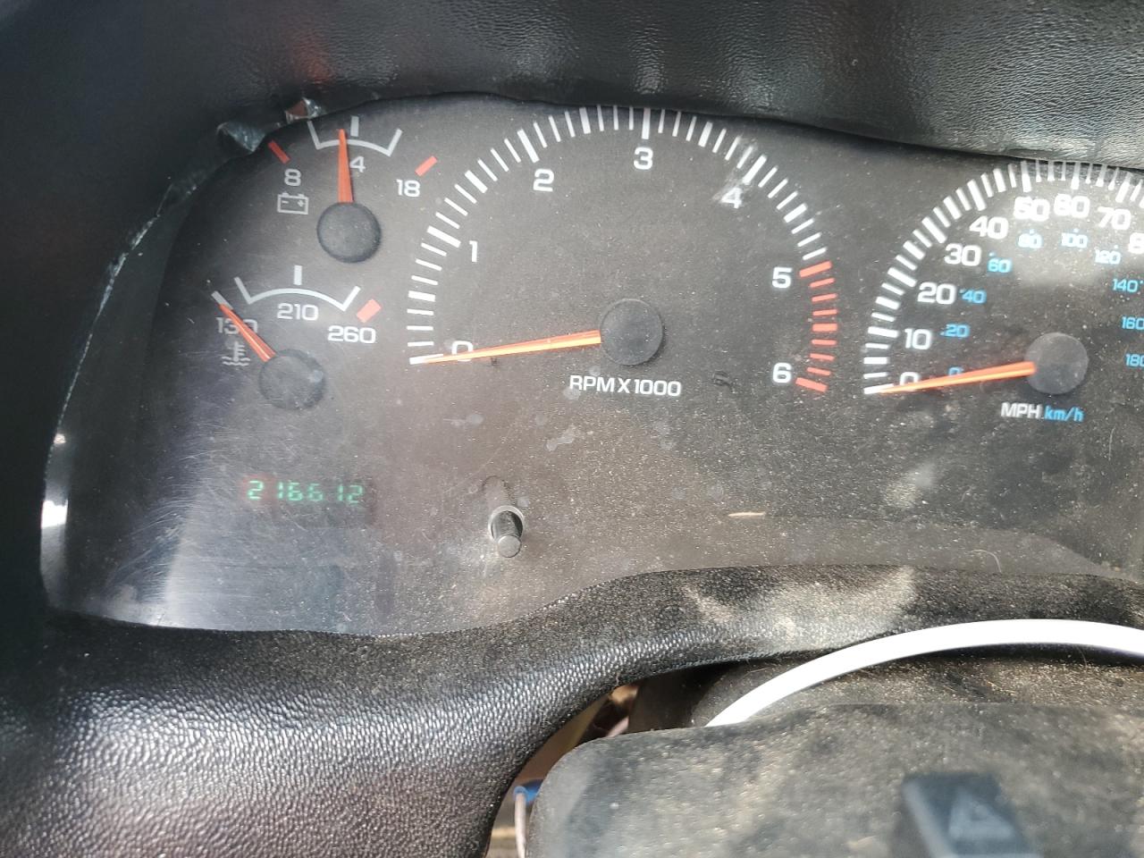 2001 Dodge RAM VIN 3B7HC13Y31M555587 Copart auction photo, water/flood damage thumbnail 9