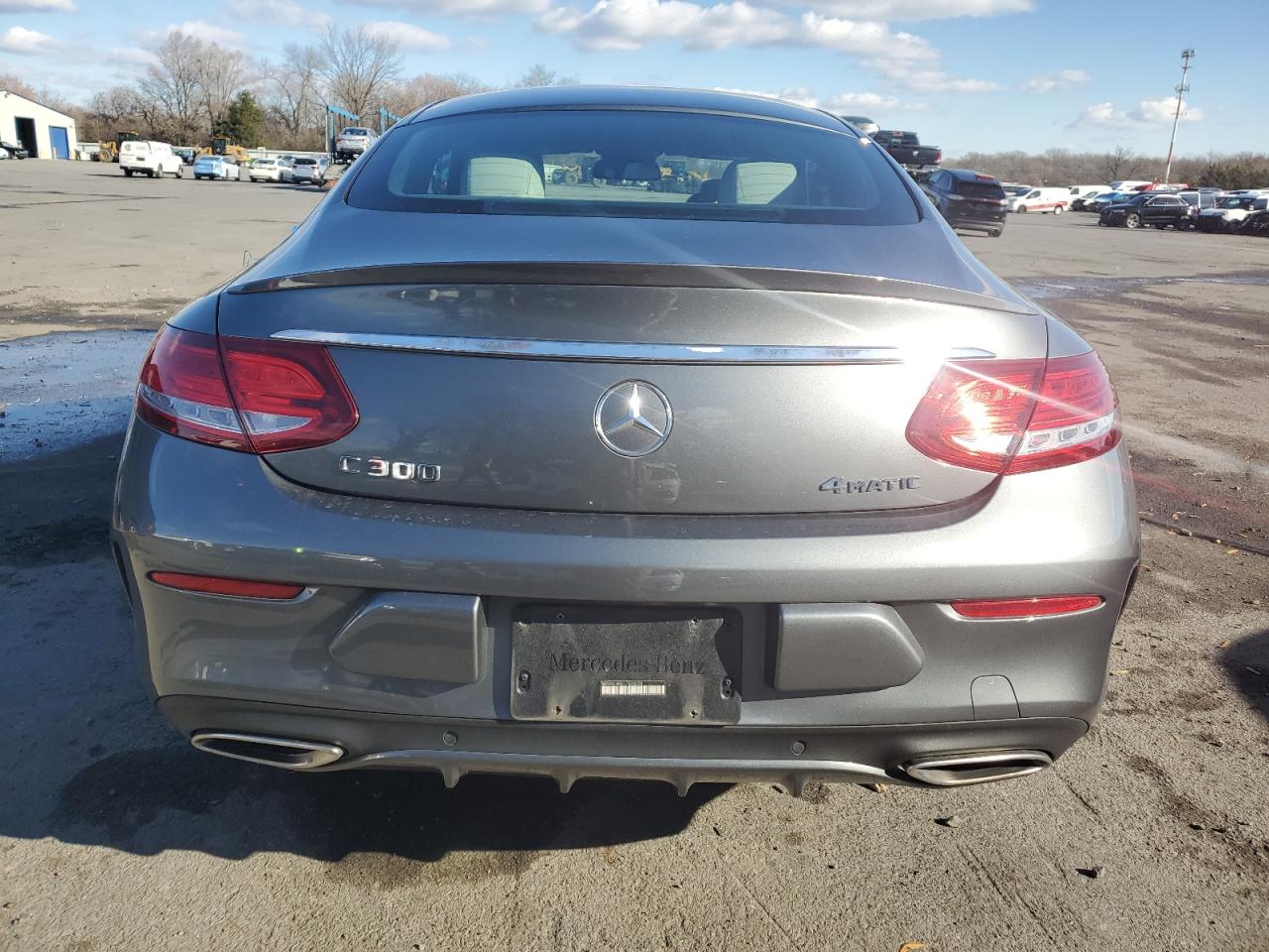2018 Mercedes-Benz C-klasse VIN WDDWJ4KB1JF628358 Copart auction photo, front end damage thumbnail 6
