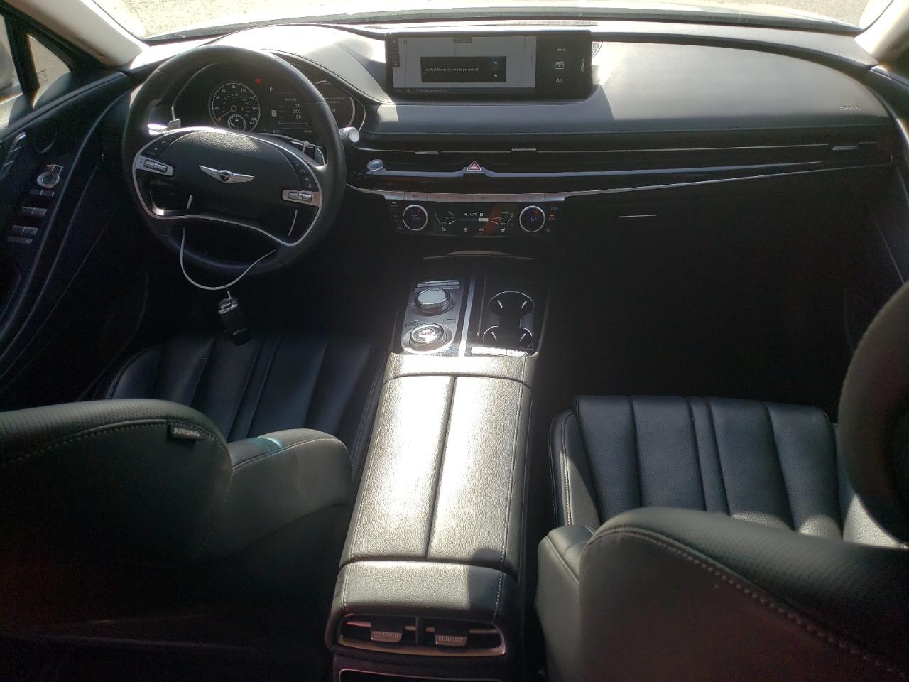 2023 Genesis G80 VIN KMTGB4SC3PU196012 Copart auction photo, front end damage thumbnail 8