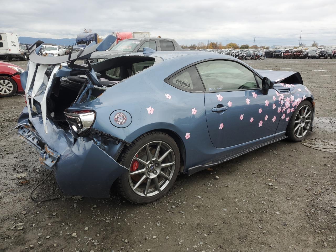 2018 Subaru BRZ VIN JF1ZCAC13J9601138 Copart auction photo, rear end / front end damage thumbnail 3