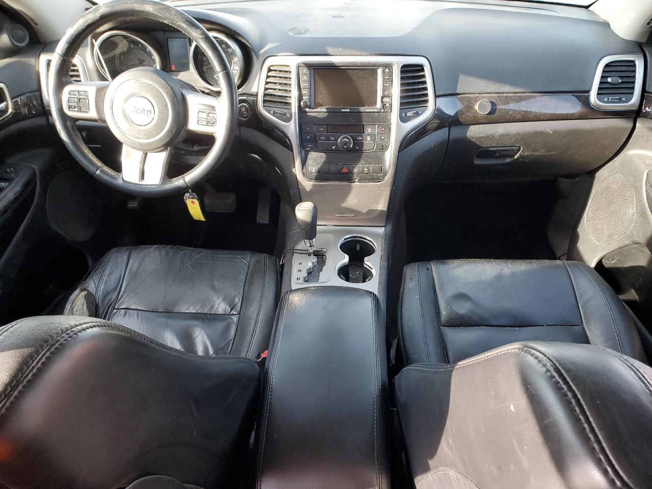2012 Jeep Grand Cherokee VIN 1C4RJFAG9CC340706 Copart auction photo, rear end damage thumbnail 8