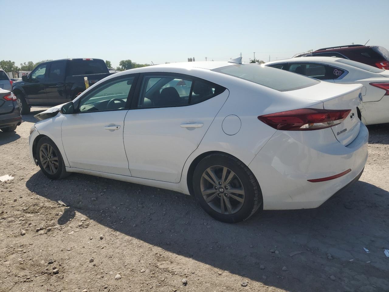 2018 Hyundai Elantra VIN 5NPD84LF8JH294950 Copart auction photo, front end damage thumbnail 2